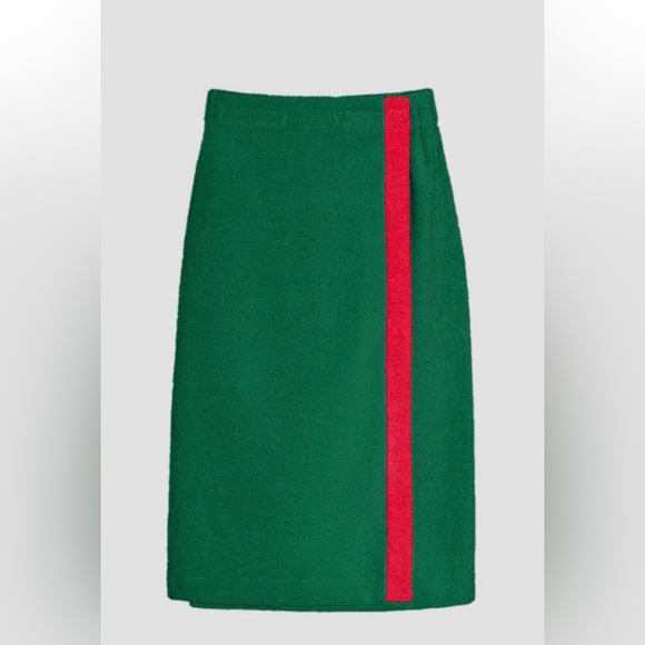 La Veste Dresses & Skirts - La Veste Green Pareo Terry Skirt - L